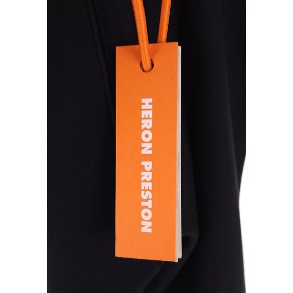 Heron Preston Tapered Printed Loopback Sweatpants Size L Mens Cotton-Jersey - Picture 9 of 15